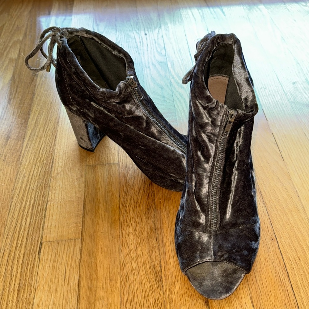 Velvet Boots Size 8.5